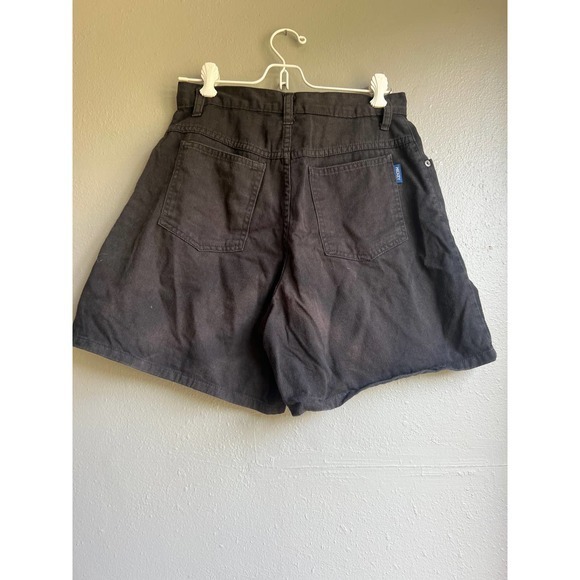 Disney Mickey Unlimited Black Denim Shorts‎ Minnie Mouse Patch in Pocket Youth 9 - Picture 3 of 3